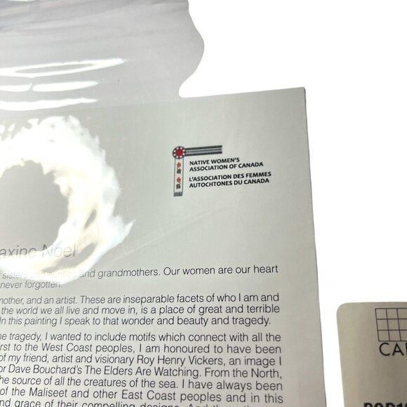 Maxine Noel Not Forgotten Contemporary Canadian Art Card Series Native American - Picture 4 of 7